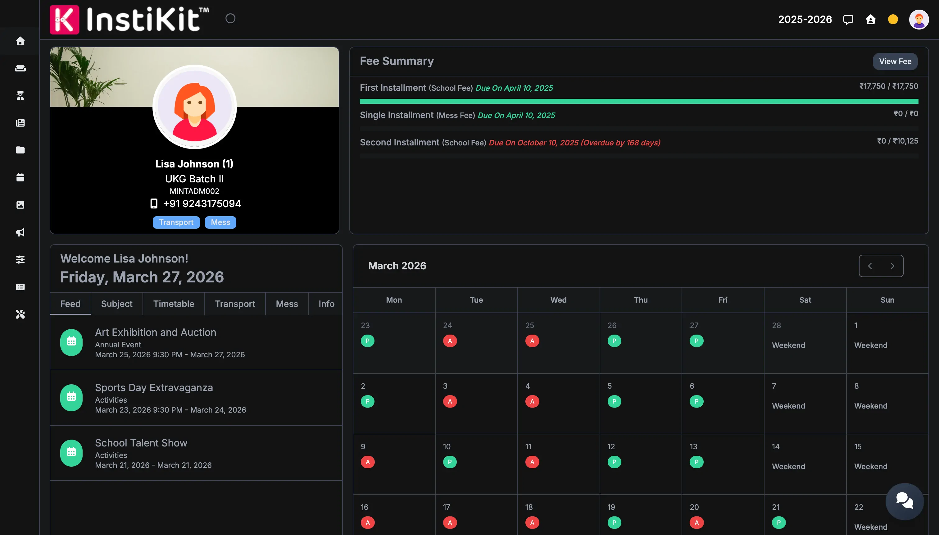 Unified dashboard